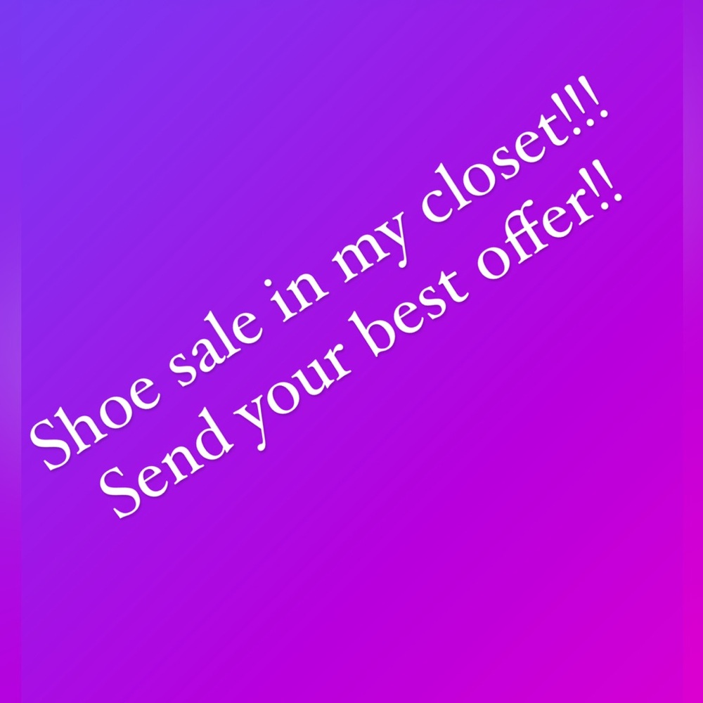 SHOE SALE!!